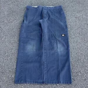Baggy Double Knee Faded Wide Leg Dickies Workwear Grunge Pants